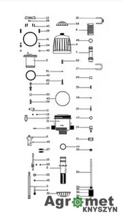 Cylinder Dozownika Mixrite, Poz 7