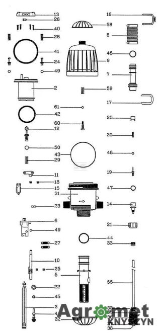 Oring Dozownika Mixrite, Poz. 50