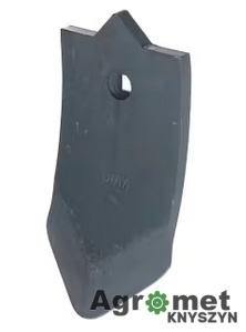 1738050010 Dziób zęba, 250x120 mm wzmocniony wygięty, 1-otw. Unia Dziób Zęba Unia, 1-Otworowy Ap 84, Kos