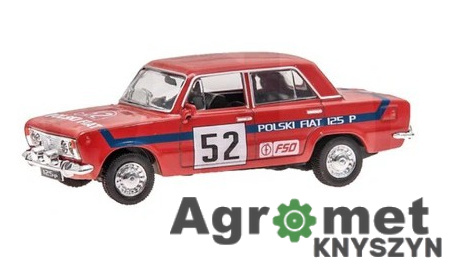 Fiat 125p Rally czerwony - Zabawka Kolekcja PRL Fiat 125p Rally czerwony - Zabawka Kolekcja PRL