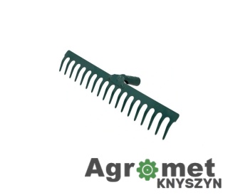 GRABIE 18 ZĘBÓW METALOWE n/o bez trzonka 002073