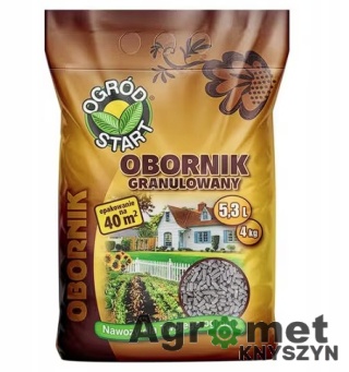 Nawóz Obornik Granulowany, 4 Kg