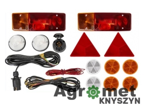 Instalacja elektryczna przyczepy D-47 / D-50 – kompletna z lampami