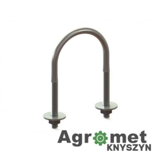 KABŁĄK OBEJMA RURY 1 1/4 CALA 43MM M8 H-100MM 32093