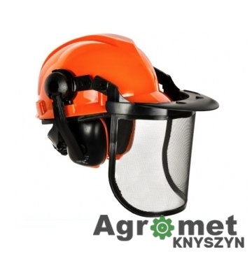 Kask pilarza z nausznikami i osłoną twarzy (Nr 52470003)