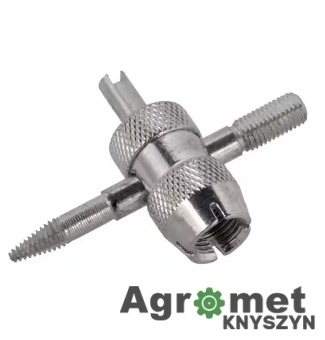 Kalibrownik gwintu zaworów dętkowych