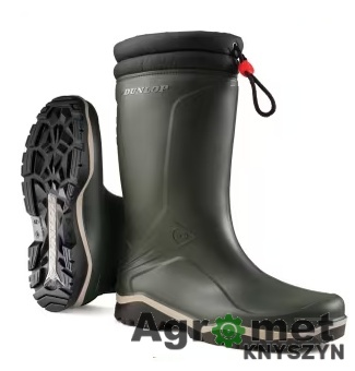 Kalosze zielone ocieplane Blizzard, roz. 42