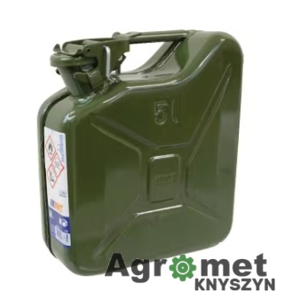 Kanister Metalowy Gopart, 5 L
