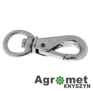 Karabińczyk zatrzaskowy z okrętką Ø 19 mm (Kramp, Nr 1554082504)