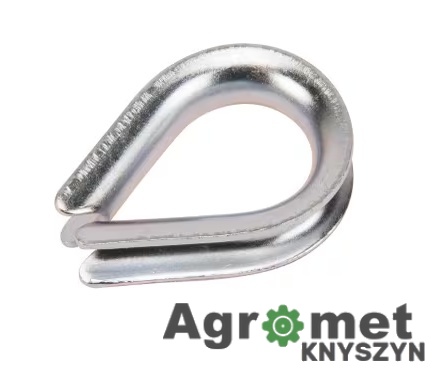 Kausza do liny ocynkowanej – 10 mm