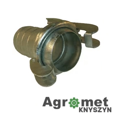 Złącze KKV 6" z króćcem na wąż – system Bauer