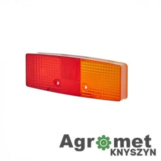 Klosz Lampy Tylnej, Prawy KLOSZ LAMPY PRAWY 3100766M1 26191380 X830180046010 FENDT JOHN DEERE