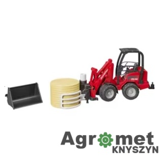 Ładowarka Kompaktowa Schäffer 2630 Z Chwytakiem Bel+1 Belą Okrągłą