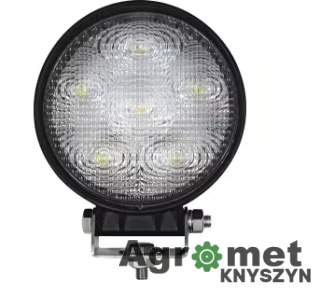 Lampa Robocza Okrągła Led, 42w 3360lm Światło Skupione