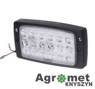Lampa Robocza Prostokątna Led, 27w 3375lm Światło Rozproszone