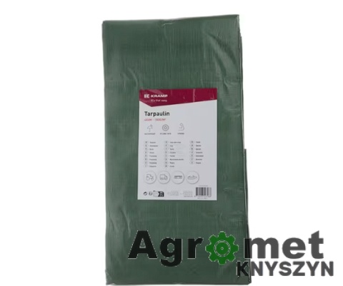 Plandeka Zielona PAROL 3x5 m 180 g/m²