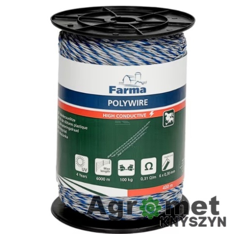 Plecionka Highcond. 400m 6x0.30mm FARMA