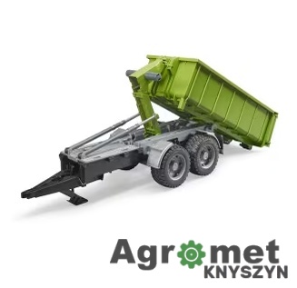 Bruder 02035 – Przyczepa rolnicza ze zdejmowanym kontenerem w skali 1:16