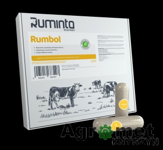 RUMBOL BOLUS RUMINTA zapobiega kwasicy u krów