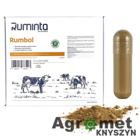 RUMBOL BOLUS RUMINTA zapobiega kwasicy u krów