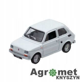 ZABAWKA FIAT 126P BIAŁY KOLEKCJA PRL 62790057