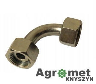 KOLANKO HYDRAULICZNE AA 22X22 ŁUKOWE Kolanko hydrauliczne metryczne rurkowe łukowe AA 90 22/22 M22x1.5/M22x1.5 080039100