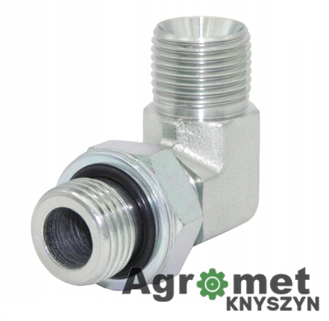 KOLANKO HYDRAULICZNE BB M18x1,5 x 3/8 BSP GRODZIOWE