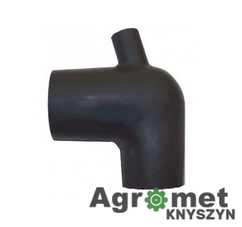 Kolanko trójnik Westfalia 50×28×14 – kolano gumowe jednostki końcowej i pompy mleka WF 14/28/50