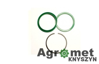 KOMPLET USZCZELNIEŃ K166 K-166 C-360 Siłownik podnoszenia ramion + pierścień stalowy