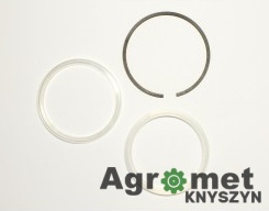 KOMPLET USZCZELNIEŃ K168 K-168 ZESTAW C-385 Siłownik podnoszenia ramion + pierścień stalowy