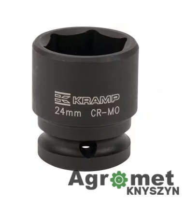 Klucz nasadowy udarowy 1/2", 24 mm