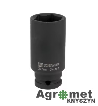 Klucz Nasadowy Udarowy Przedłużany 6-Kt. 3/4", 27 Mm