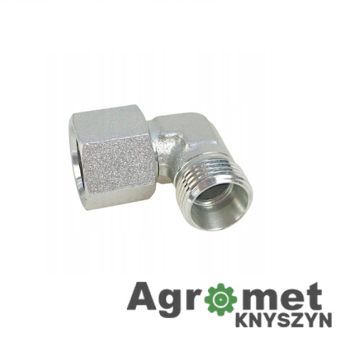 KOLANKO HYDRAULICZNE METRYCZNE AB 90 18/18 M18x1,5/M18x1,5 COMPACT