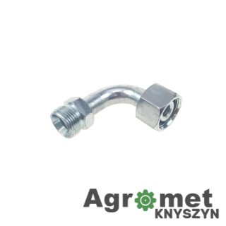 Kolanko hydrauliczne metryczne AB 90 20/20 M20x1.5/M20x1.5 KAB20X20 080052025 ŁUKOWE
