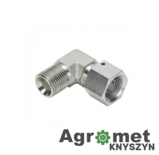 Kolanko hydrauliczne metryczne AB 90 20/22 M20x1.5/M22x1.5 KAB20X22 COMPAKT