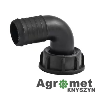 Króciec kątowy pompy 32 mm kompletny – solidne i szczelne połączenie