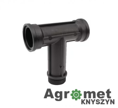 Kolektor ssący pompy P120 (4031090327 / KD327). Odporny na środki chemiczne, przeznaczony do opryskiwaczy Agromet Pilmet.