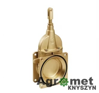 Zasuwa płytowa 5" z kołnierzem na 4 otwory – MZ (5000072)