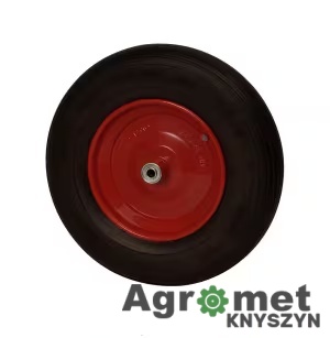 Koło z oponą z pianki poliuretanowej, ułożyskowane – 380 mm