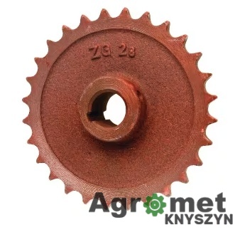 Koło Łańcuchowe, Łańcuch 3/4", O 30, Z-28