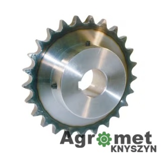 Koło Łańcuchowe Pojedyncze 17 Zębów 1/2" Łańcuch 08 B-1 Otwór 25 Mm Kramp