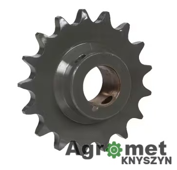 Koło łańcuchowe przenośnika ziarnowego Claas 17 zębów fi-25 mm