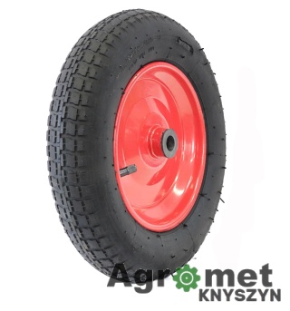 Koło Małogabarytowe 4.00-8 / 6pr / Fi 12 Pneumatyczne WZMOCNIONE 4500 33849 TACZKA