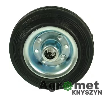 Koło metalowo-gumowe z tulejką 75 mm – kompaktowe i trwałe