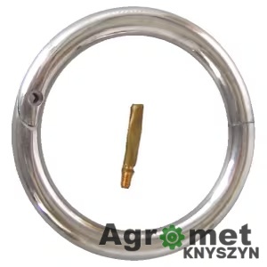 Koło nosowe dla bydła Hauptner 57 mm – stal kwasoodporna