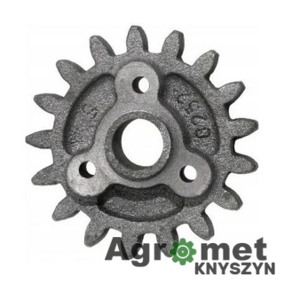 Koło Zębate Napędu Bębna Z-17, Pasuje Do Rozsiewacza Kos