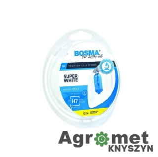 Komplet Żarówek H7 Super White, 12 V, 55w, Px26d