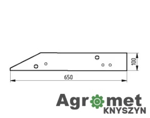 506096094 Płóz prawy