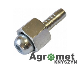 KOŃCÓWKA WNP H61 M20X1,5 DN12 DN13 Końcówka WNP (H61) M20x1,5 DN13 20X1,5 PŁASKA