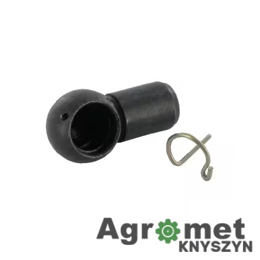 PRZEGUB KULOWY CA92215 – GWINT PRAWOSKRĘTNY M8, STALOWY